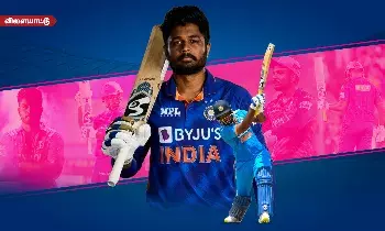 இந்திய அணியில் மீண்டும் கேரள சிங்கம்! T20 உலககோப்பைக்கு தேர்வானார் சஞ்சு சாம்சன்!