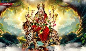 நவராத்திரி நாள் 3 - சந்திரகாண்டா வழிபாடு நவராத்திரி நாள் 3 - சந்திரகாண்டா வழிபாடு