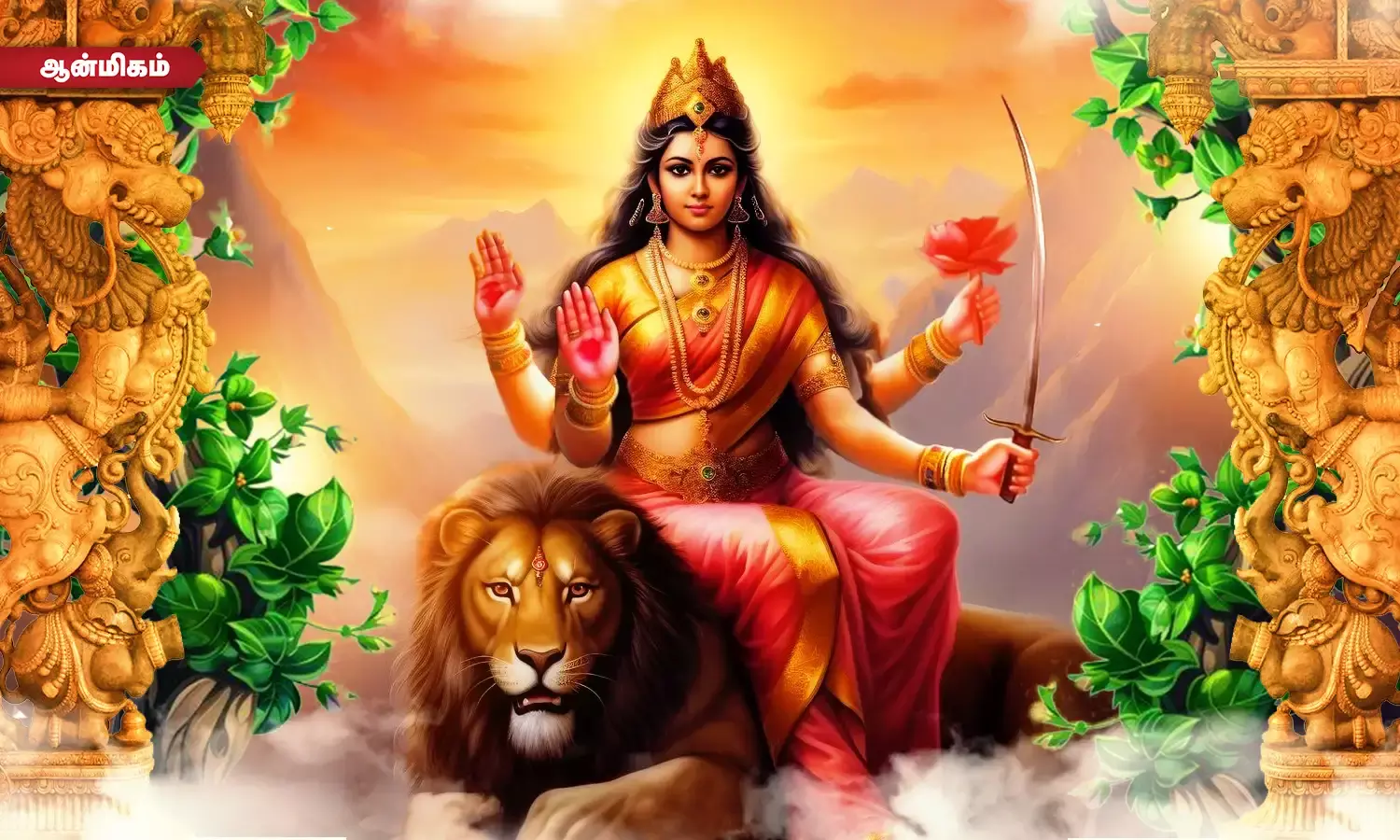 நவராத்திரி நாள் 6 - அன்னை காத்யாயனி வழிபாடு நவராத்திரி நாள் 6 - அன்னை காத்யாயனி வழிபாடு